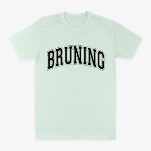 Bruning Nebraska Varsity Classic Dad T-Shirt