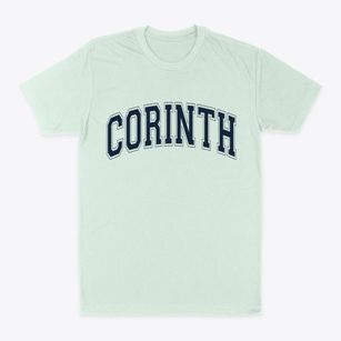 Corinth New York Varsity Classic Dad T-Shirt