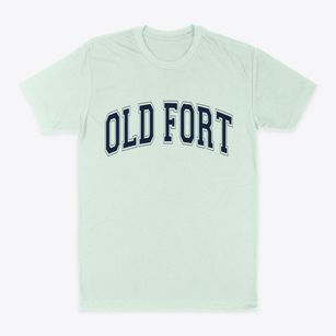 Old Fort North Carolina Varsity Classic Dad T-Shirt