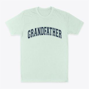 Grandfather North Carolina Varsity Classic Dad T-Shirt