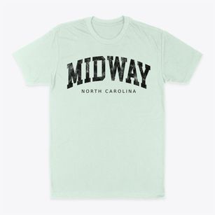 Midway North Carolina Urban Vibe Classic Dad T-Shirt