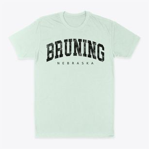 Bruning Nebraska Urban Vibe Classic Dad T-Shirt