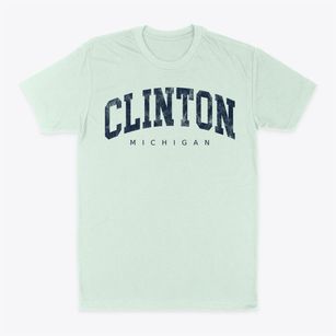 Clinton Michigan Urban Vibe Classic Dad T-Shirt