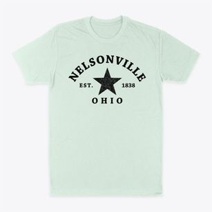 Nelsonville Ohio Star Classic Dad T-Shirt