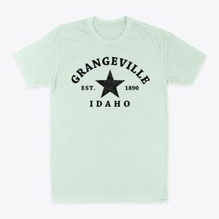 Grangeville Idaho Star Classic Dad T-Shirt