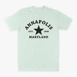Annapolis Maryland Star Classic Dad T-Shirt