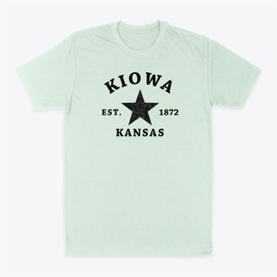 Kiowa Kansas Star Classic Dad T-Shirt