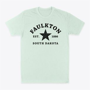 Faulkton South Dakota Star Classic Dad T-Shirt