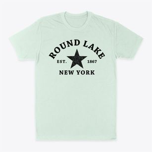 Round Lake New York Star Classic Dad T-Shirt