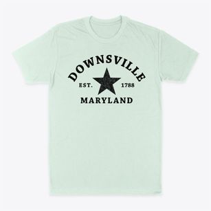 Downsville Maryland Star Classic Dad T-Shirt