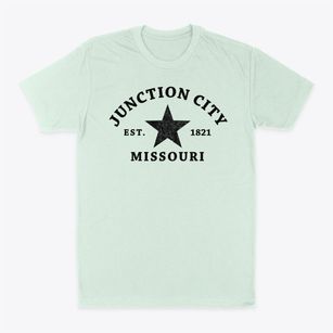 Junction City Missouri Star Classic Dad T-Shirt