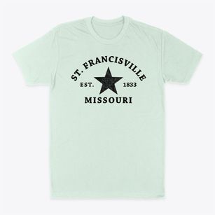 St. Francisville Missouri Star Classic Dad T-Shirt