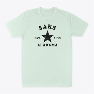 Saks Alabama Star Classic Dad T-Shirt