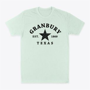 Granbury Texas Star Classic Dad T-Shirt