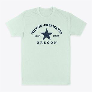 Milton-freewater Oregon Star Classic Dad T-Shirt