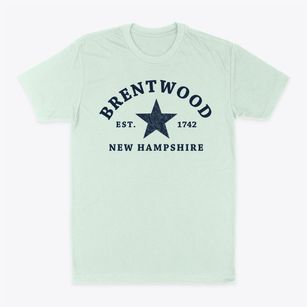 Brentwood New Hampshire Star Classic Dad T-Shirt