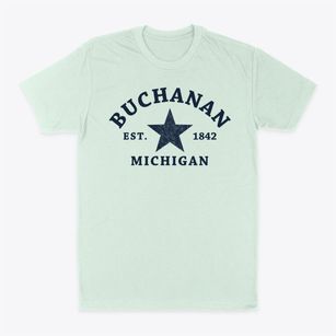 Buchanan Michigan Star Classic Dad T-Shirt