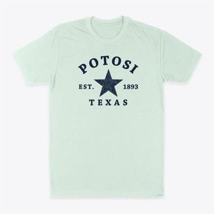 Potosi Texas Star Classic Dad T-Shirt