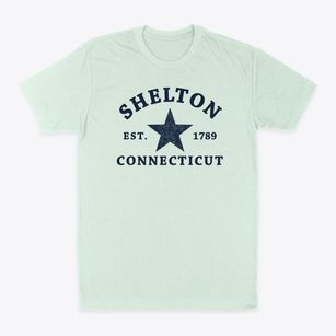 Shelton Connecticut Star Classic Dad T-Shirt