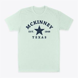 Mckinney Texas Star Classic Dad T-Shirt