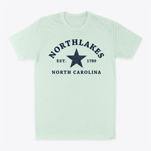 Northlakes North Carolina Star Classic Dad T-Shirt