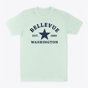 Bellevue Washington Star Classic Dad T-Shirt