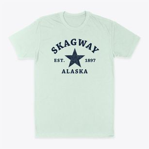 Skagway Alaska Star Classic Dad T-Shirt