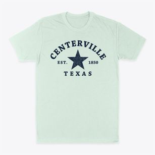 Centerville Texas Star Classic Dad T-Shirt