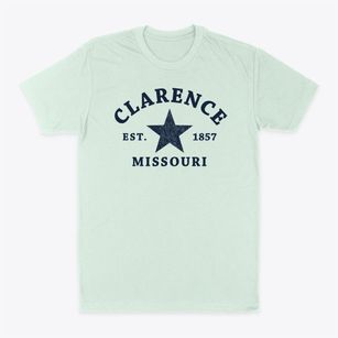 Clarence Missouri Star Classic Dad T-Shirt