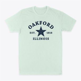 Oakford Illinois Star Classic Dad T-Shirt
