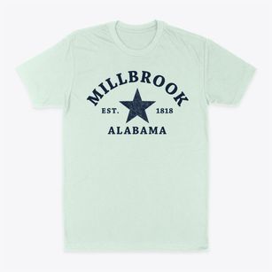 Millbrook Alabama Star Classic Dad T-Shirt