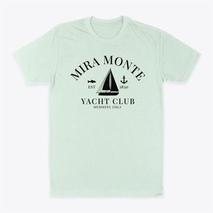Mira Monte California Yacht Club Classic Dad T-Shirt