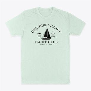 Cheshire Village Connecticut Yacht Club Classic Dad T-Shirt