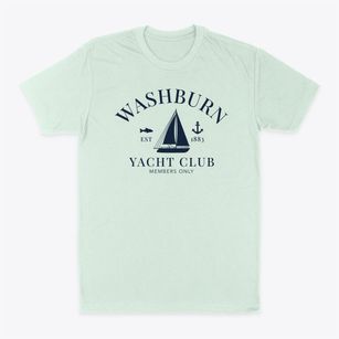 Washburn Wisconsin Yacht Club Classic Dad T-Shirt