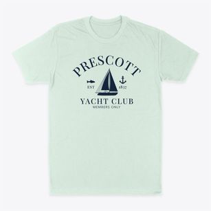 Prescott Michigan Yacht Club Classic Dad T-Shirt
