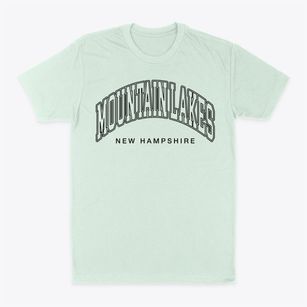 Mountain Lakes New Hampshire Inline Classic Dad T-Shirt