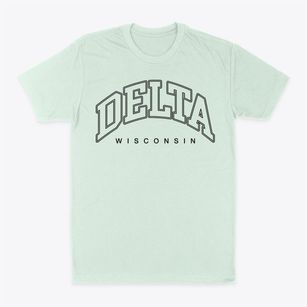 Delta Wisconsin Inline Classic Dad T-Shirt