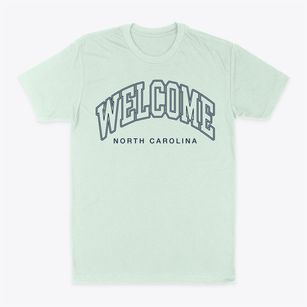 Welcome North Carolina Inline Classic Dad T-Shirt