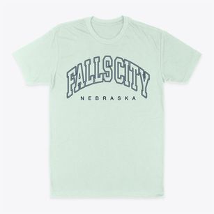 Falls City Nebraska Inline Classic Dad T-Shirt
