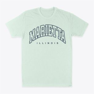 Marietta Illinois Inline Classic Dad T-Shirt