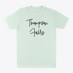 Thompson Falls Montana Freestyle Classic Dad T-Shirt