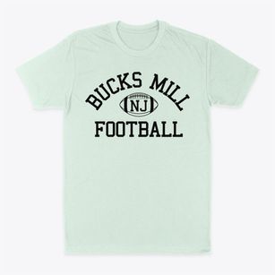 Bucks Mill New Jersey Football Classic Dad T-Shirt