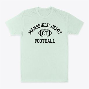 Mansfield Depot Connecticut Football Classic Dad T-Shirt