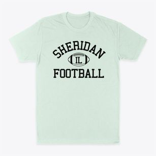 Sheridan Illinois Football Classic Dad T-Shirt