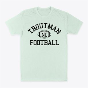 Troutman North Carolina Football Classic Dad T-Shirt
