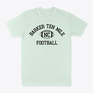 Barker Ten Mile North Carolina Football Classic Dad T-Shirt
