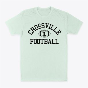 Crossville Illinois Football Classic Dad T-Shirt