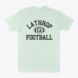 Lathrop California Football Classic Dad T-Shirt