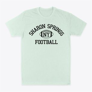 Sharon Springs New York Football Classic Dad T-Shirt