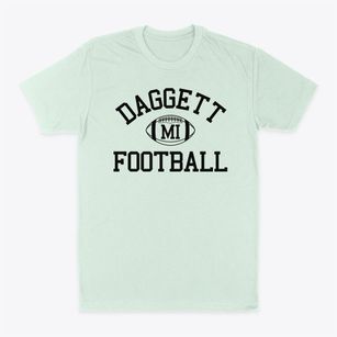 Daggett Michigan Football Classic Dad T-Shirt